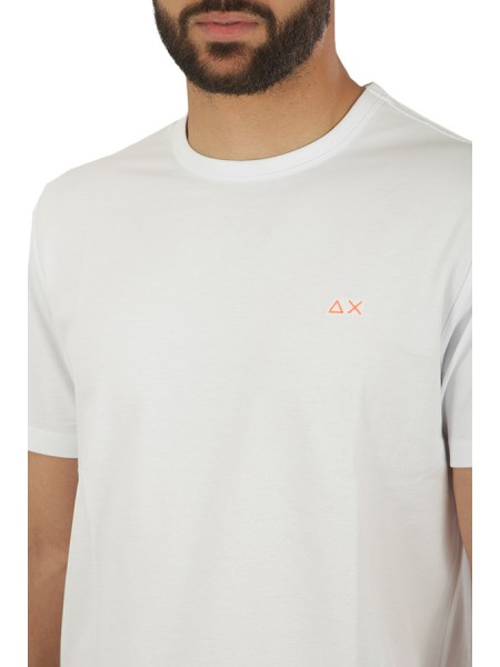 T-shirt SUN68 Solid Bianco