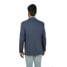 Sartitude jacket in light blue linen blend