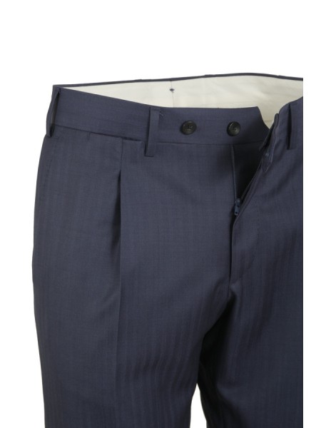 Abito Solaro Gessato Blu