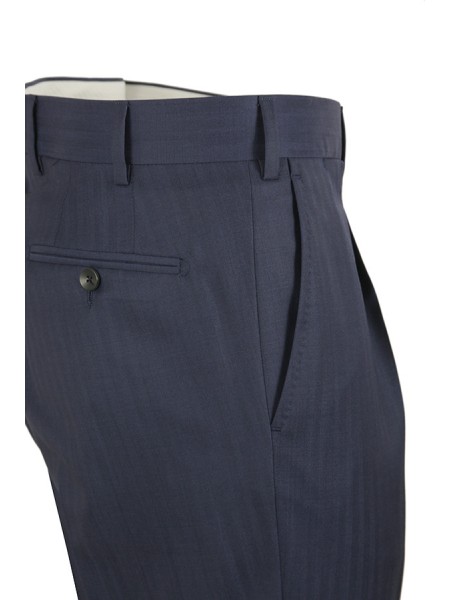 Abito Solaro Gessato Blu