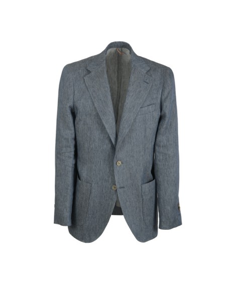 Abito Santaniello in Lino Azzurro