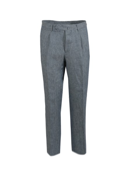 Abito Santaniello in Lino Azzurro