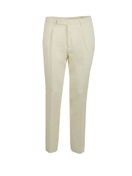 Abito Santaniello in Lino Bianco