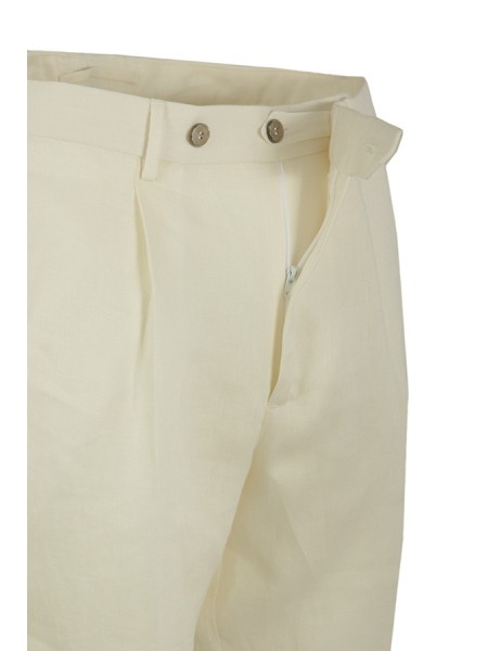 Abito Santaniello in Lino Bianco