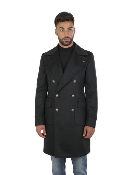 Cappotto Tagliatore Doppiopetto Blu