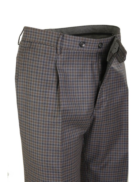 Abito Tagliatore Monopetto a Quadretti