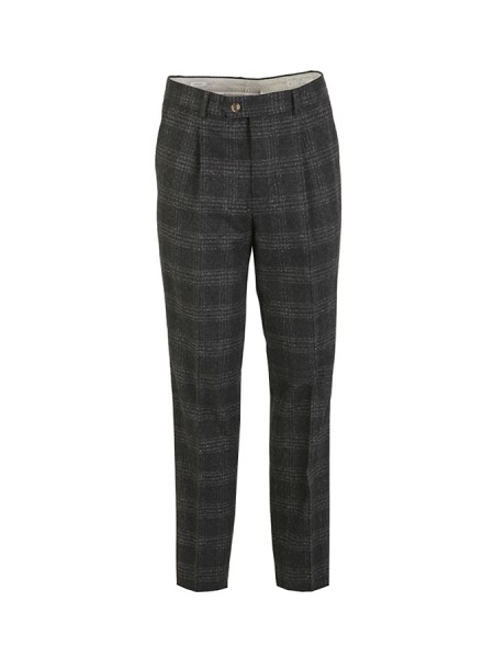 Abito Brunello Cucinelli Principe di Galles Antracite