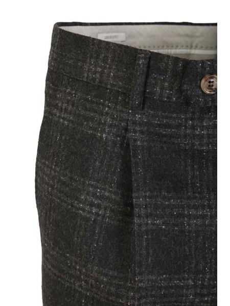 Abito Brunello Cucinelli Principe di Galles Antracite