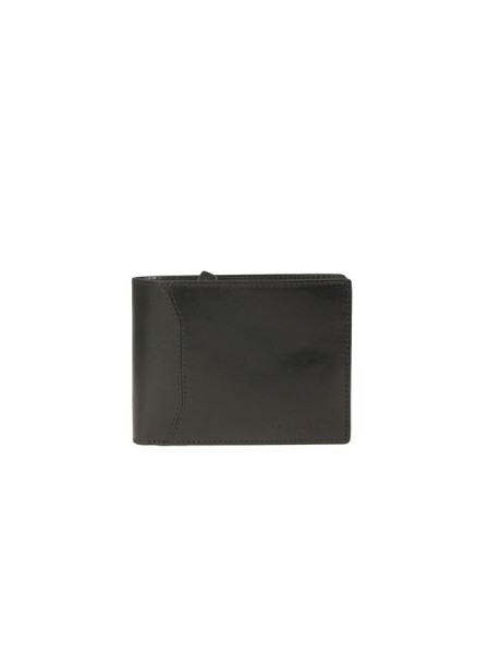 The Bridge Leather Wallet Black