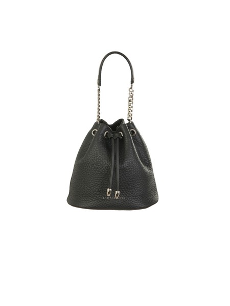 Borsa Orciani in Pelle Soft Nero