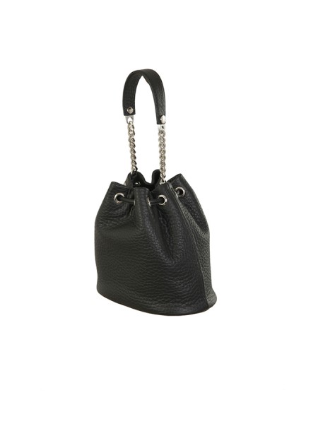 Borsa Orciani in Pelle Soft Nero