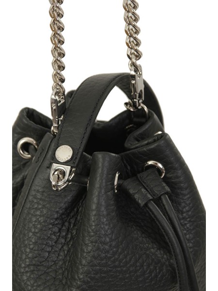 Borsa Orciani in Pelle Soft Nero