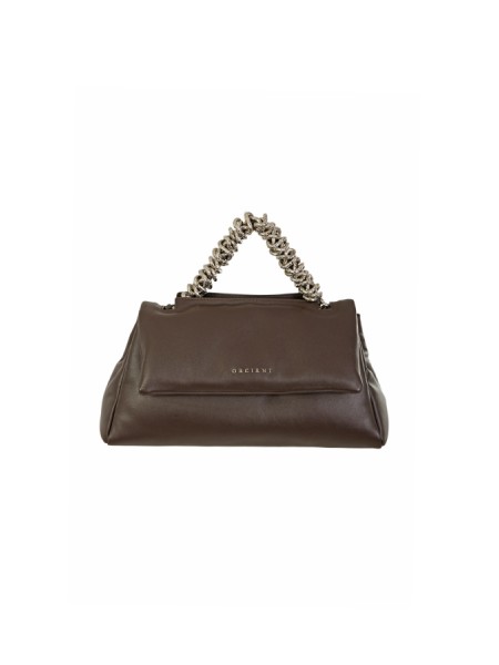 Borsa Orciani in Nappa Cioccolato