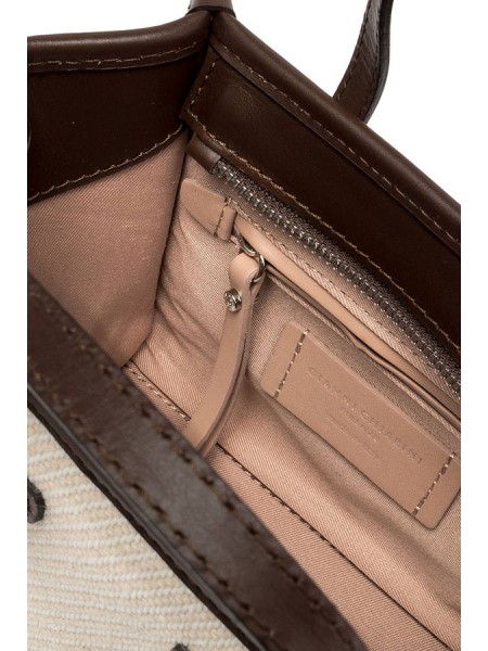 Borsa Miss Marcella di Gianni Chiarini Spigata Panna