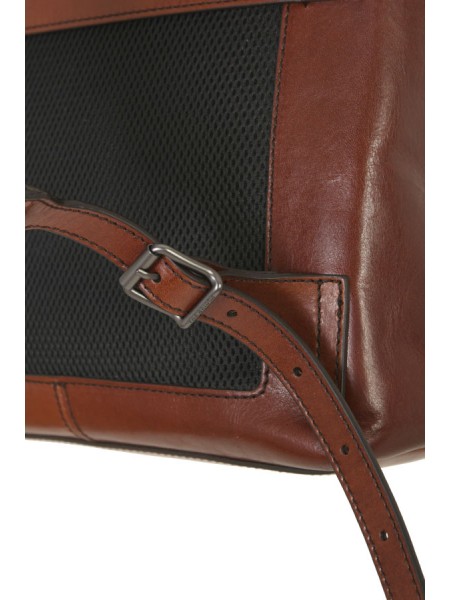 Zaino The Bridge Fabio in Pelle Marrone