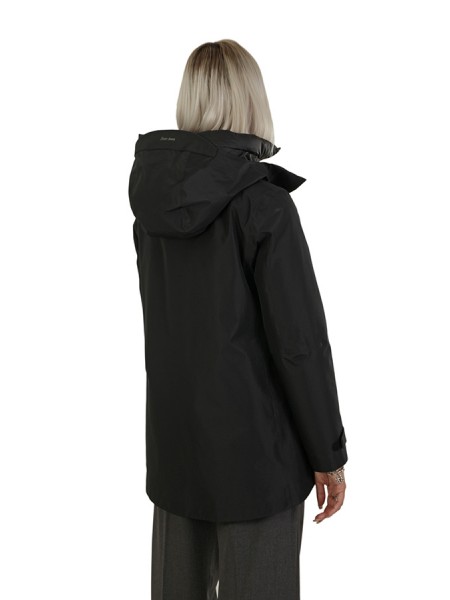 Piumino Herno Laminar in Gore-Tex Infinium Windstopper Nero
