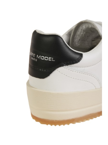 Sneaker Philippe Model Nice Bianco/Nero