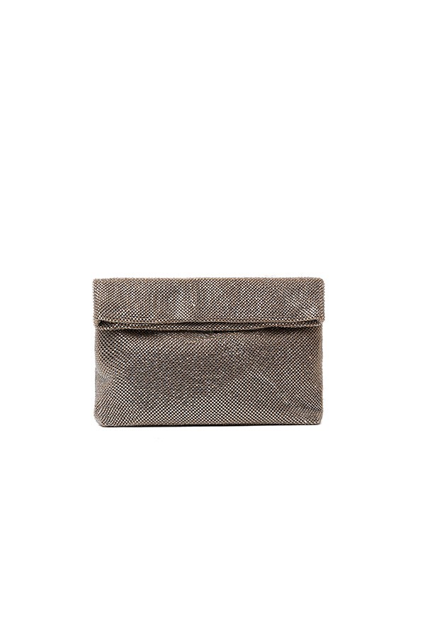 Dunham Bronze TWENTY FOURHAITCH Clutch Bag