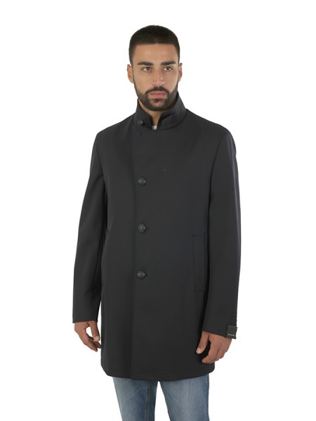 Cappotto Tagliatore Gordon in Twill Blu