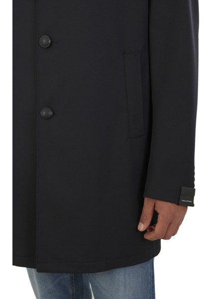 Cappotto Tagliatore Gordon in Twill Blu