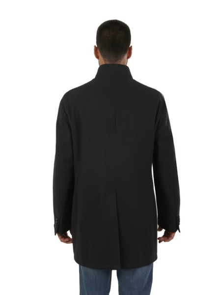 Cappotto Tagliatore Gordon in Twill Blu