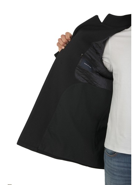 Cappotto Tagliatore Gordon in Twill Blu