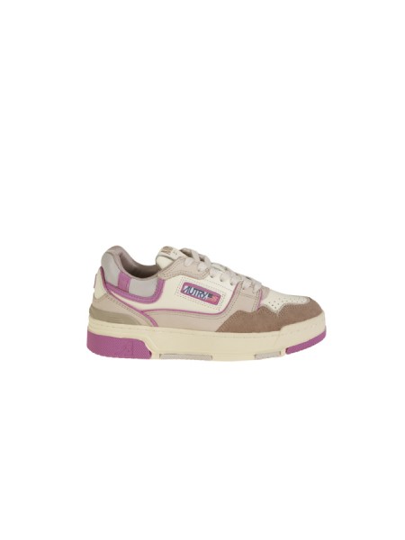 Sneakers Autry CLC Low Fucsia/Tabacco