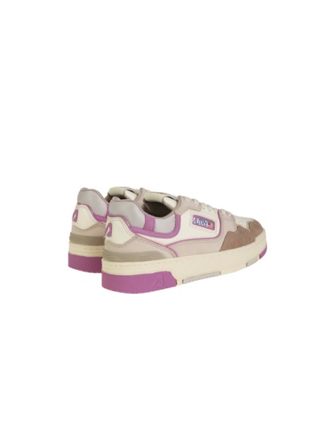 Sneakers Autry CLC Low Fucsia/Tabacco
