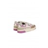 Sneakers Autry CLC Low Fucsia/Tabacco