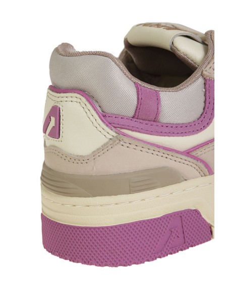 Sneakers Autry CLC Low Fucsia/Tabacco