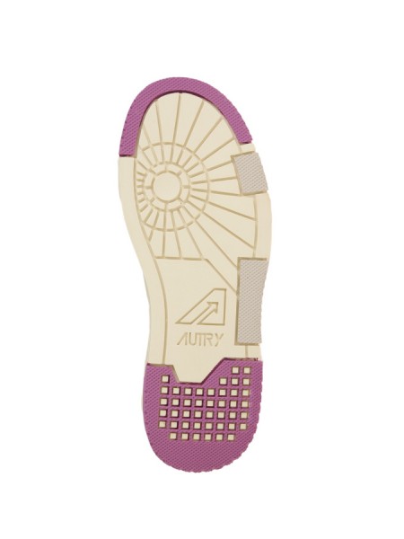 Sneakers Autry CLC Low Fucsia/Tabacco