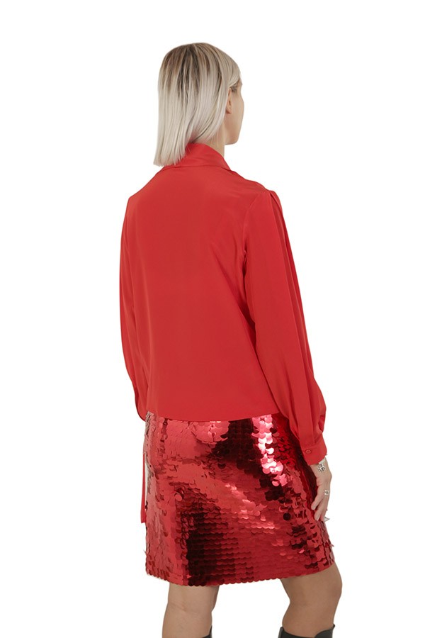 Blusa Erika Cavallini Galante Rosso