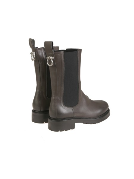 Stivaletto Strategia in Pelle Zinco