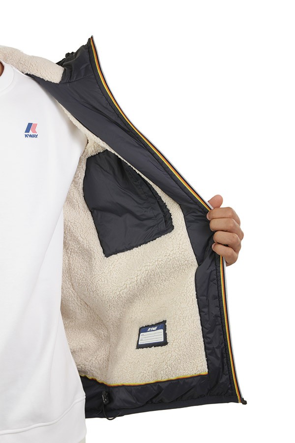 K-Way Le Vrai 3.0 Claude Orsetto Blu K-Way Le Vrai 3.0 Claude Orsetto Blu