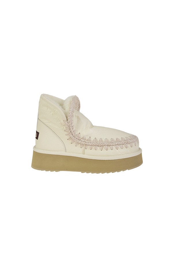Scarpa Mou Mini Eskimo Platform Boot Bianco