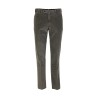 Pantalone PT in Velluto a Coste Grigio
