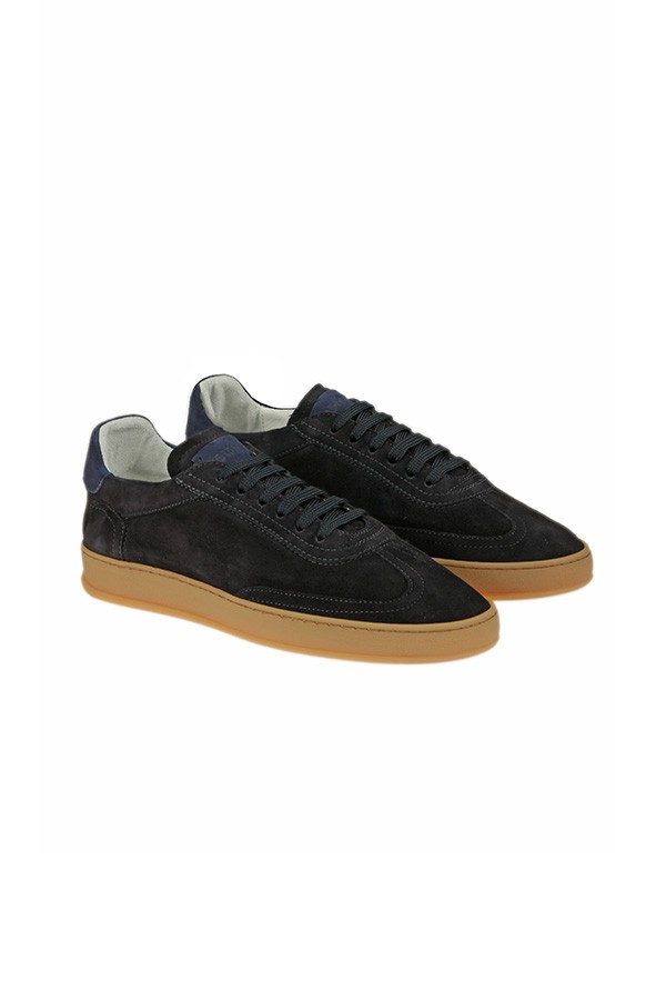 Sneakers Soldini Akira in Suede Navy