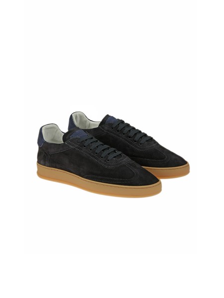 Sneakers Soldini Akira in Suede Navy
