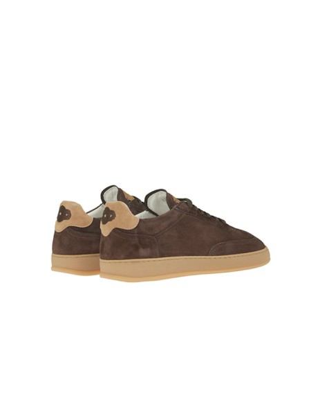 Sneakers Soldini Akira in Suede Brown